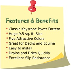 Keystone Tile Features