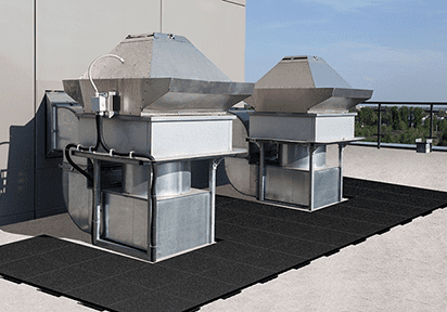 Walkway Pads around AC units