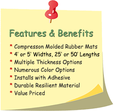 Rolled Rubber Features