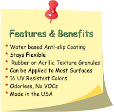 SafeTread and SoftTread Anti-Slip Coating