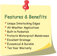 Walkway Pad Features